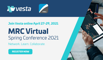 Vesta Sponsoring MRC Virtual Spring Conference 2021